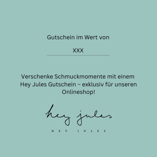 Hey Jules Geschenkgutschein