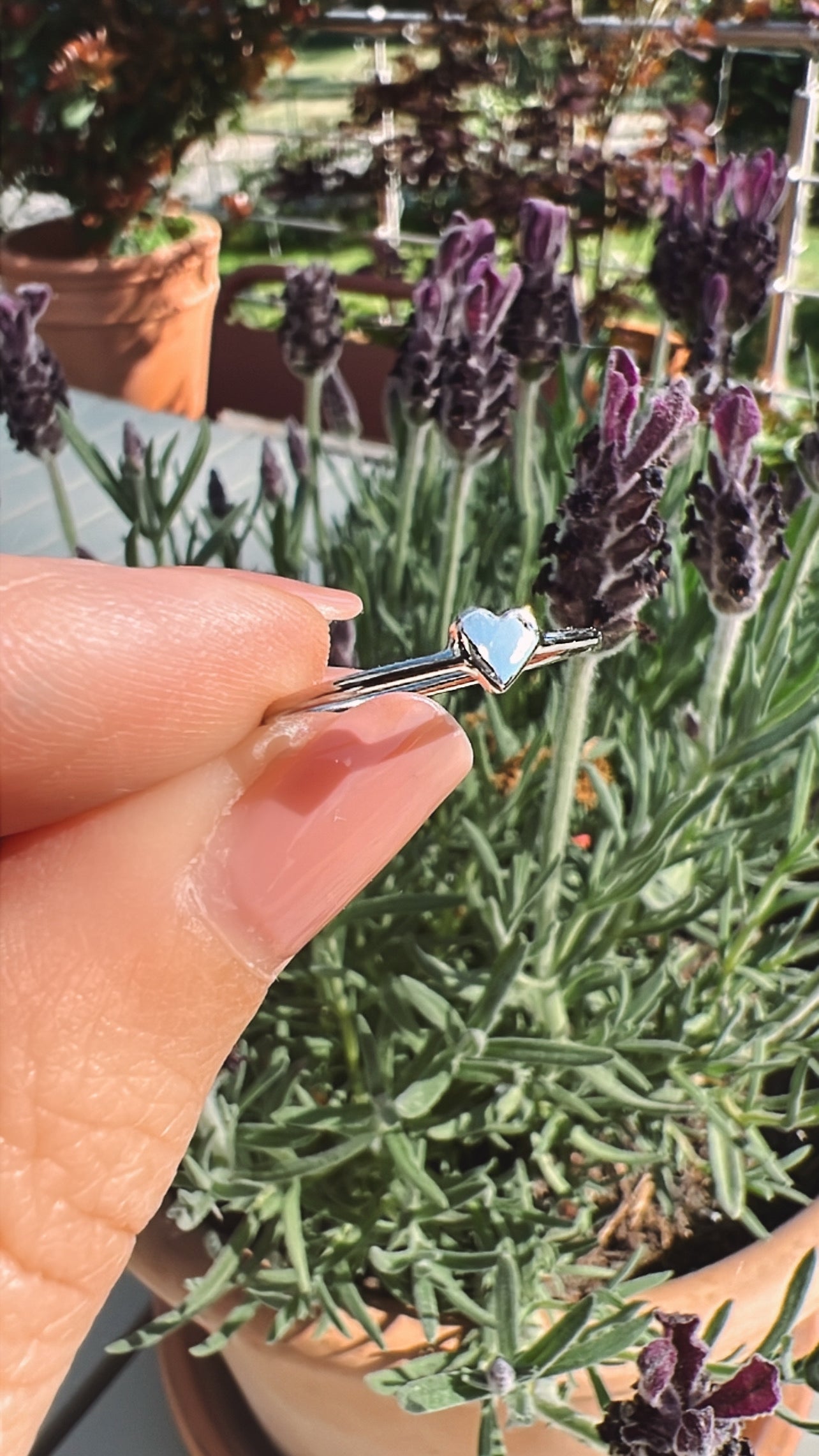 My Love Ring in Silber. Er wird handgefertigt in Berlin.