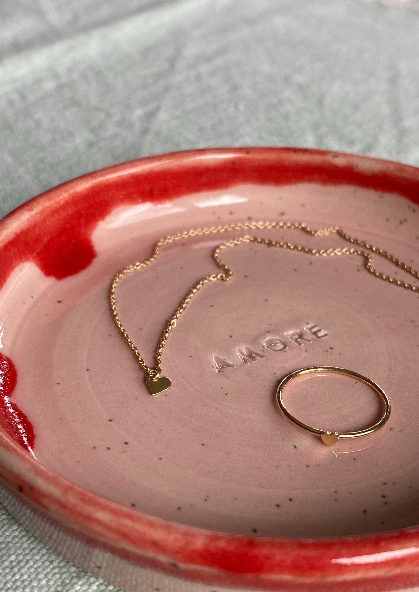 Amore Ringe und Kette