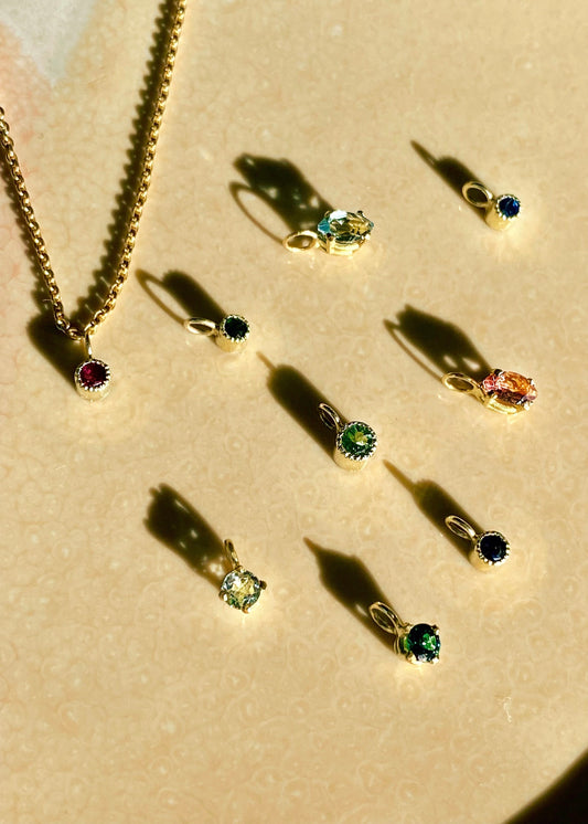 Hey Boy Anhänger Saphir - Einzelstück