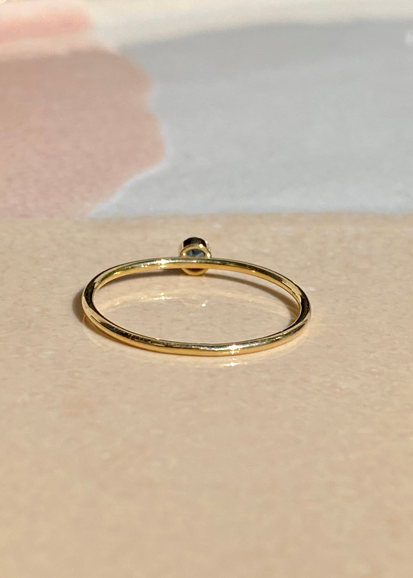 Hey Boy Ring mit Saphir