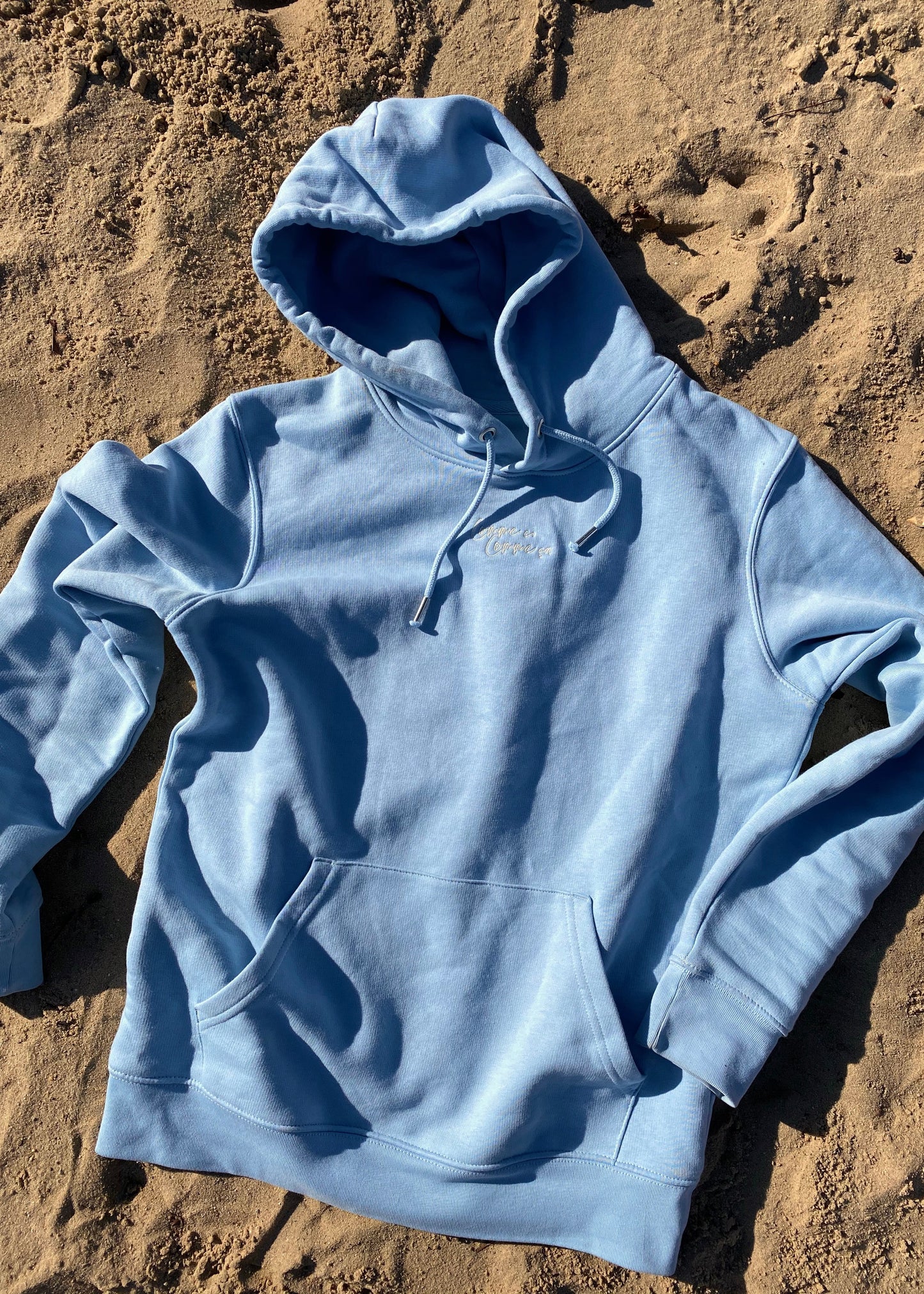 Comme ci comme ça - Hoodie Hellblau