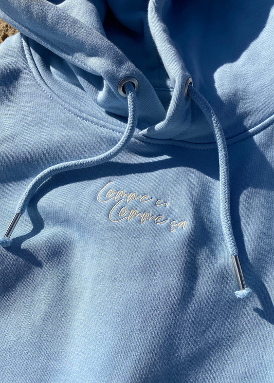 Comme ci comme ça - Hoodie Hellblau