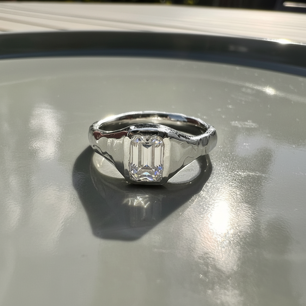 Lumi - Moissanit Ring