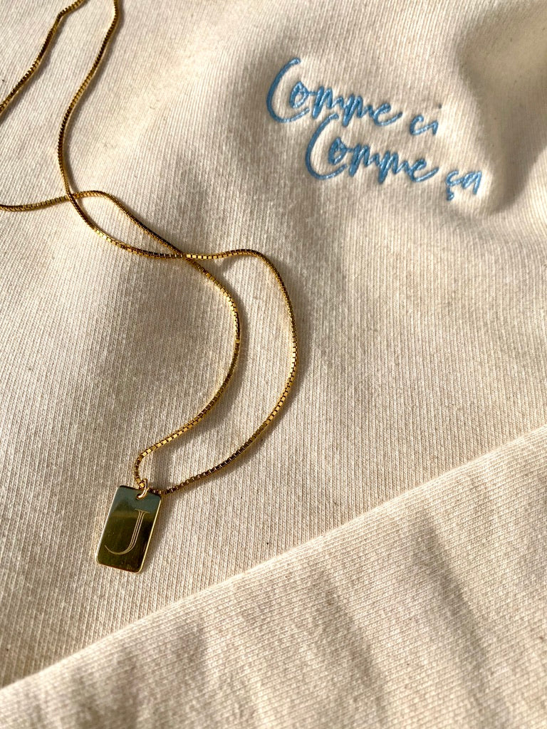 Comme ci comme ça - Hoodie Natur