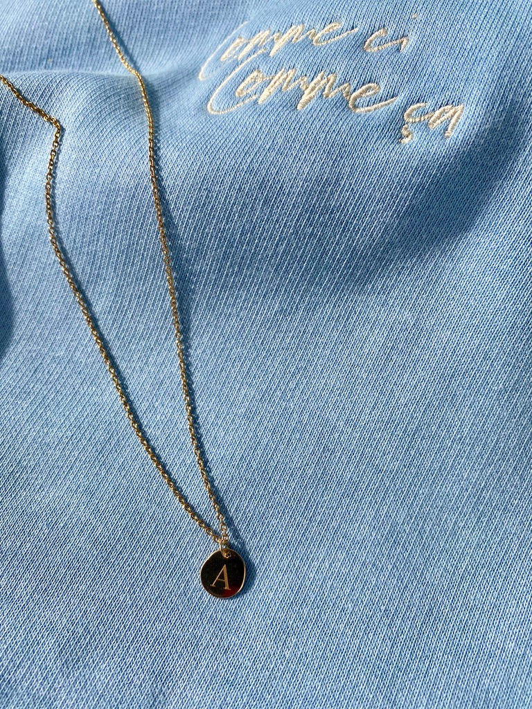 Comme ci comme ça - Hoodie Hellblau